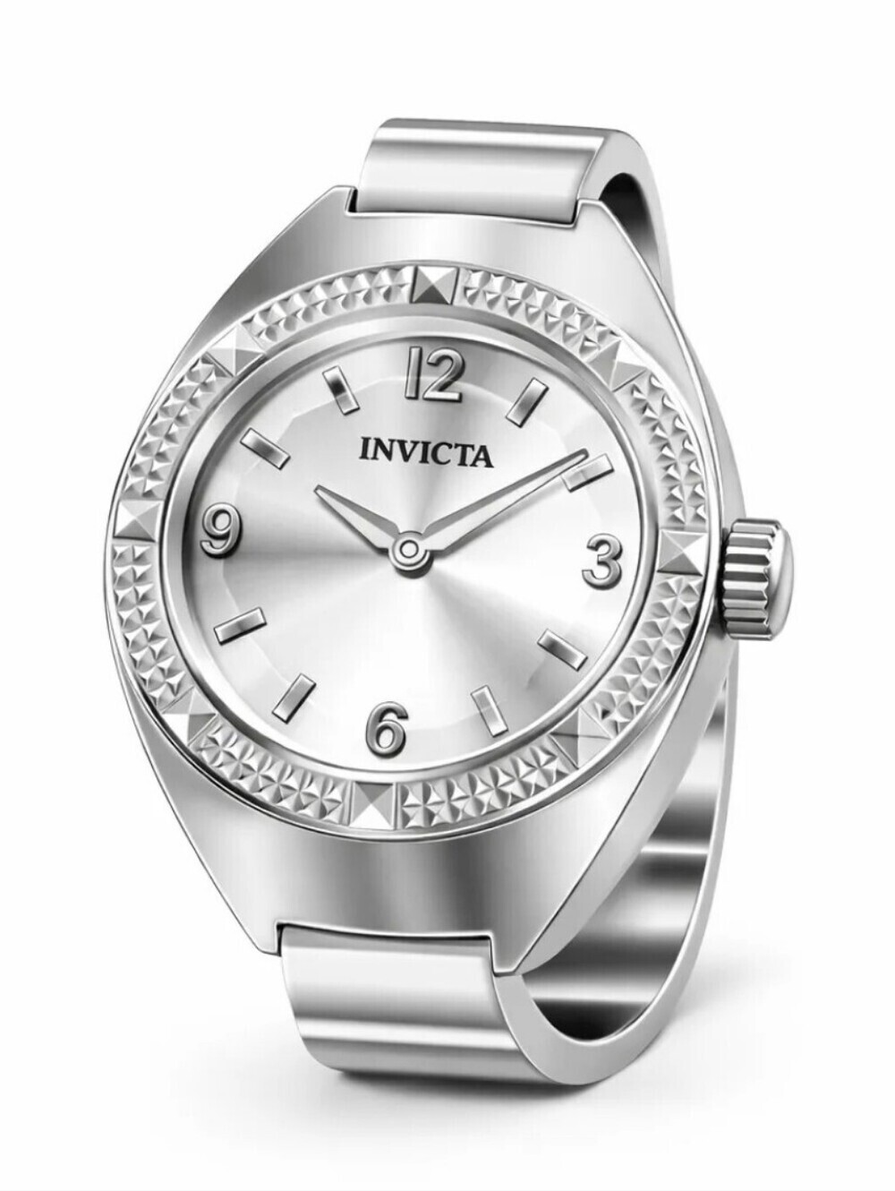 NEW 50640 Invicta Mini Angel Musearc Women's Ring Watch - 20mm, Stainless Steel